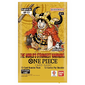 GAME-THE-WORLDS-STRONGEST-WARRIORS Booster Pack