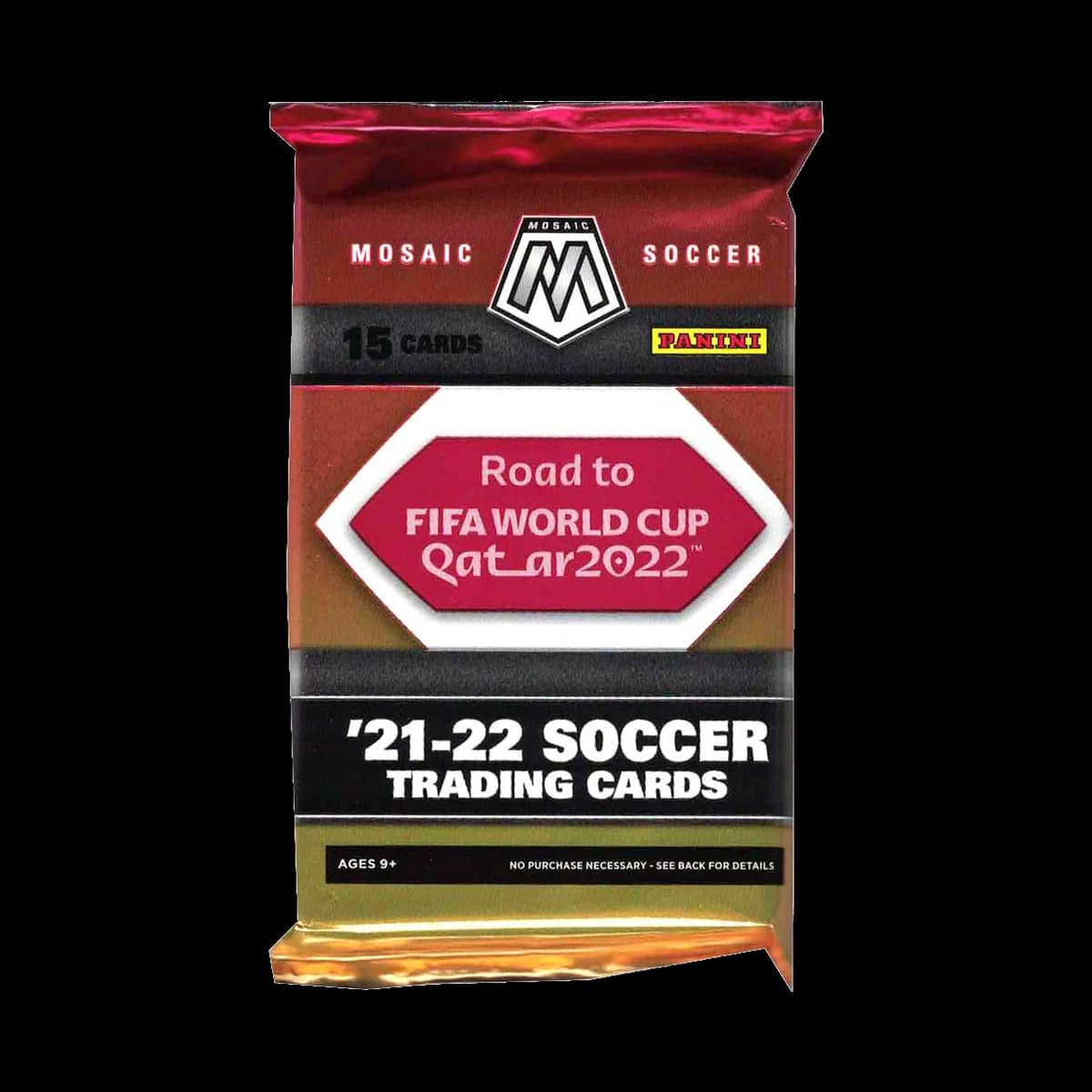 2021/22 Panini Mosaic Road To FIFA World Cup Soccer Hobby Pack