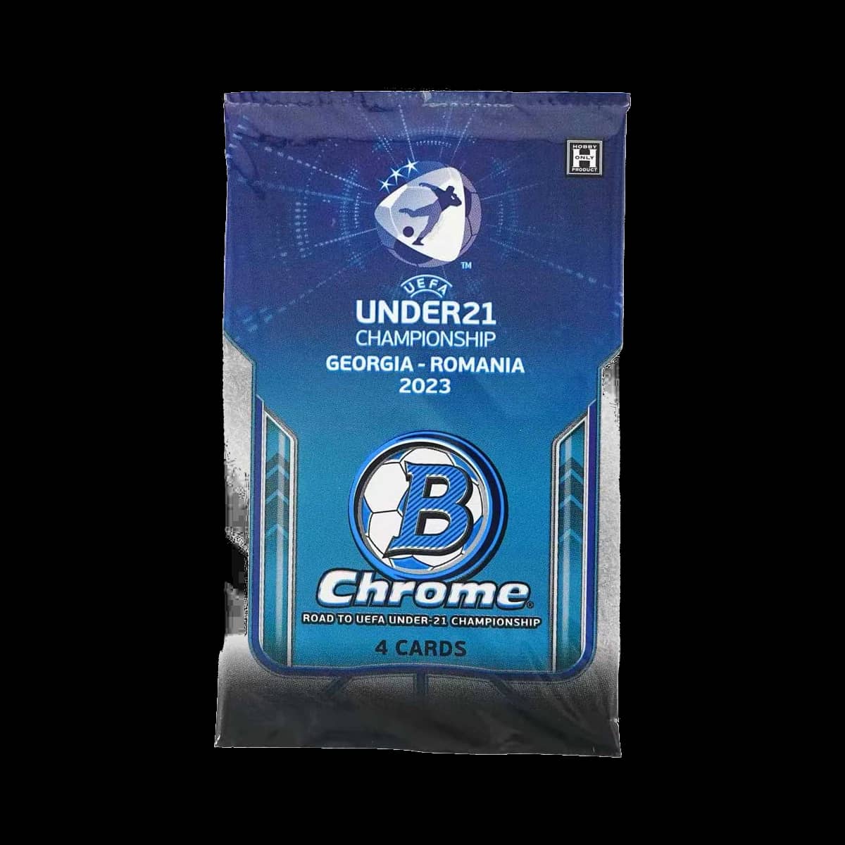 2022 Topps Bowman Chrome Road To UEFA Under 21 Championship Hobby Pack