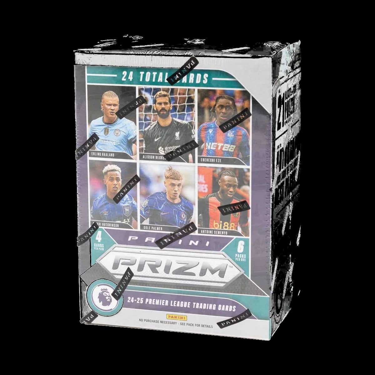 2024/25 Panini Prizm Premier League Epl Soccer Lila Gra Blaster Box