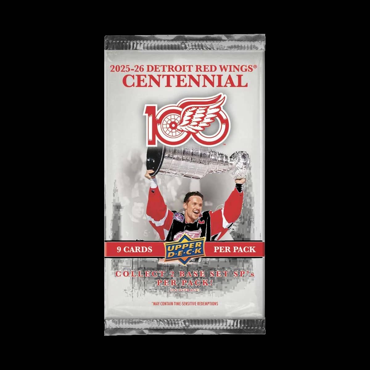 2025/26 Upper Deck Detroit Red Wings Centennial Hobby Pack