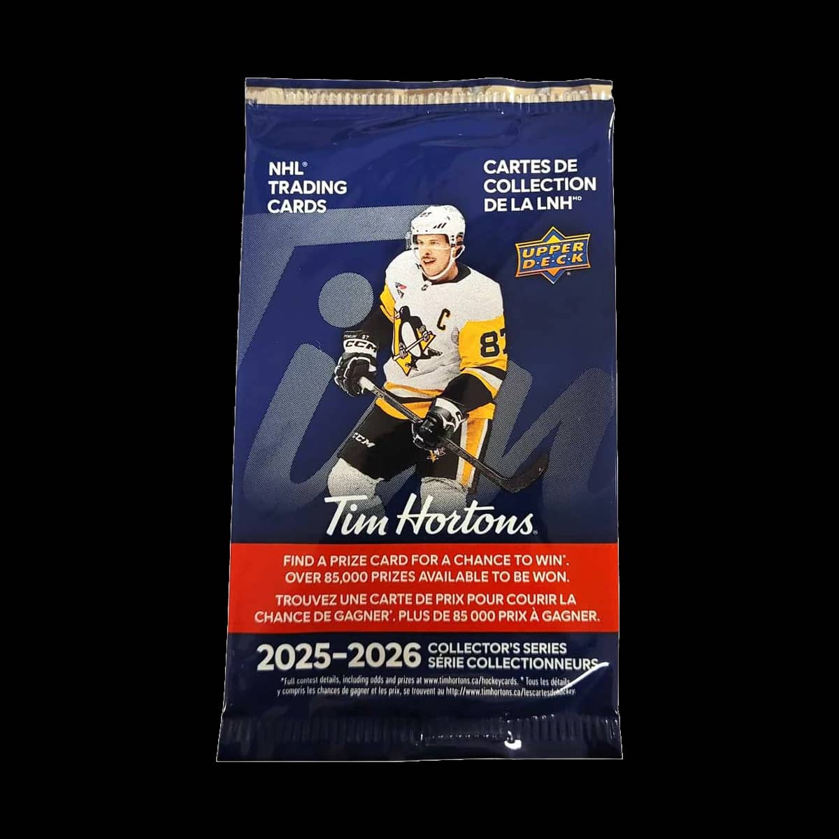 2025/26 Upper Deck Tim Hortons 3 Kort Per Booster Pack