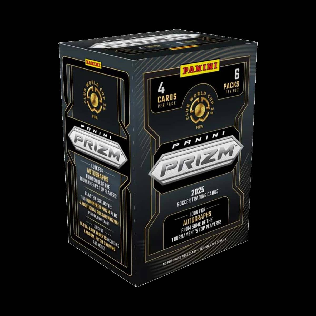 2025 Panini Prizm FIFA Club World Cup Soccer Blaster Box