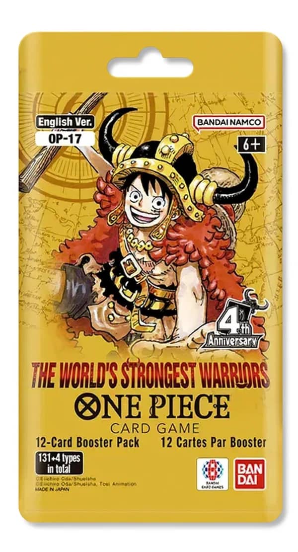 OP-17 · The World's Strongest Warriors Sleeved Booster Pack