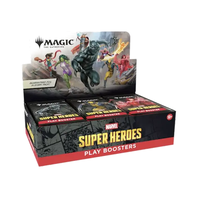 Marvel Super Heroes Play Booster Display (30 pack)