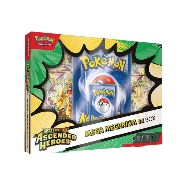 Ascended Heroes Mega Meganium ex Box