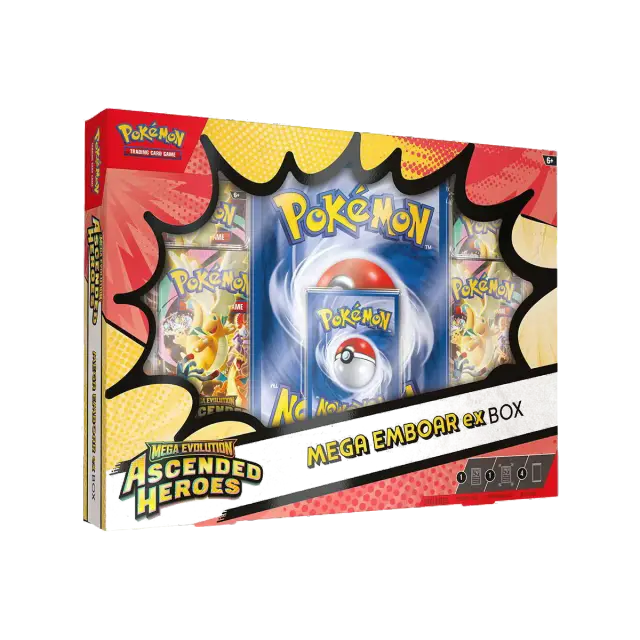 Ascended Heroes Mega Emboar ex Box
