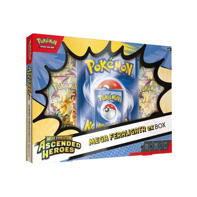 Ascended Heroes Mega Feraligatr ex Box
