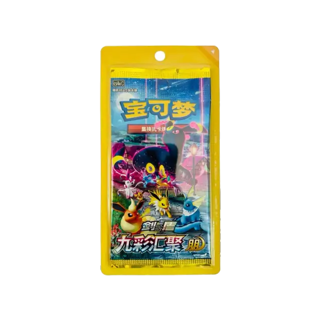 Nine Colors Gathering Eevee Heroes Cs4a Slim Booster Pack