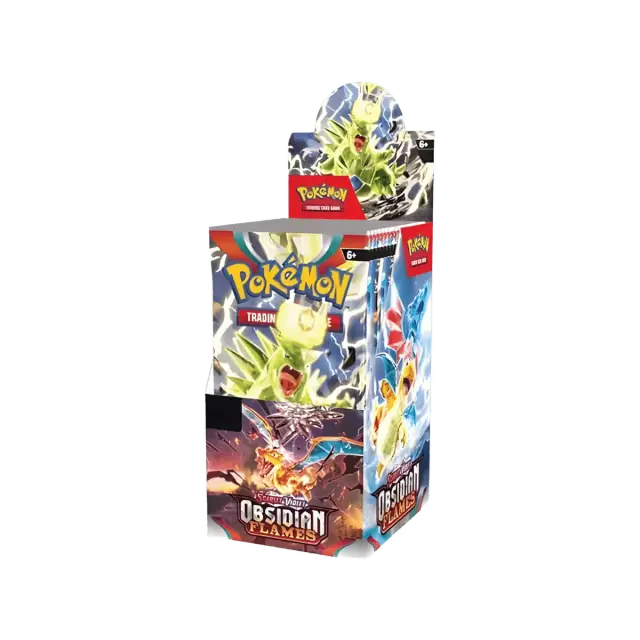Obsidian Flames Half Booster Box