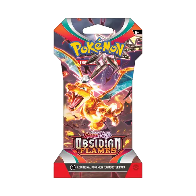Obsidian Flames Sleeved Booster Pack