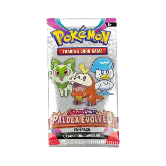 Paldea Evolved Fun Sampling Booster Pack