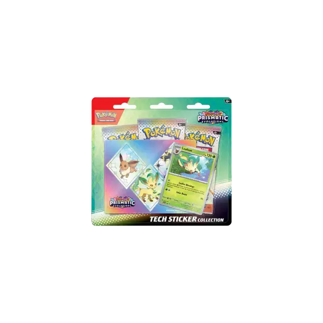 Prismatic Evolutions Tech Sticker Collection