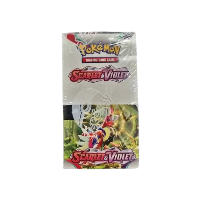 Scarlet Violet Base Half Booster Box