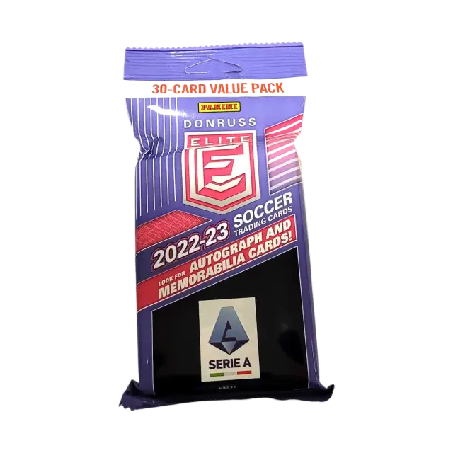 1 Fat 2022 23 Panini Donruss Elite Serie A 30 Cards Booster Pack