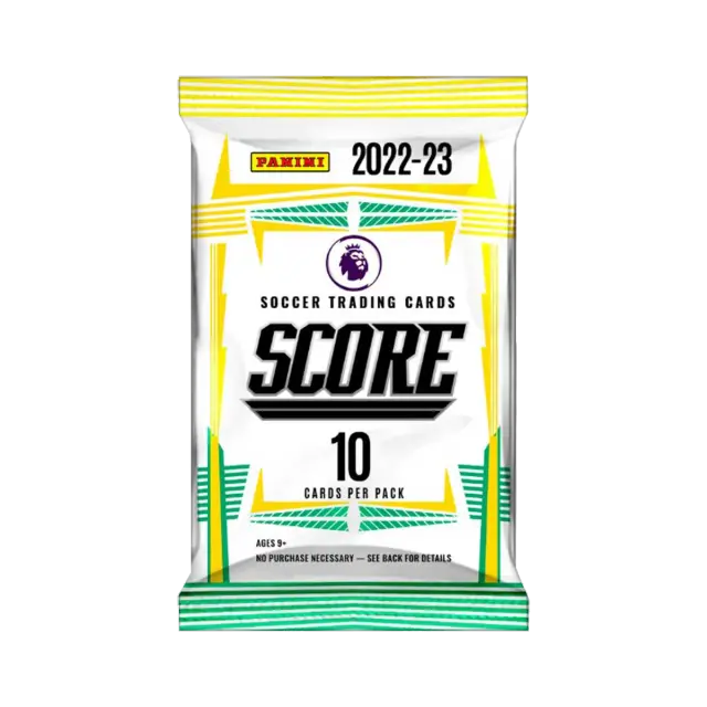 2022/23 Panini Score Premier League 10 Cards Per Booster Pack