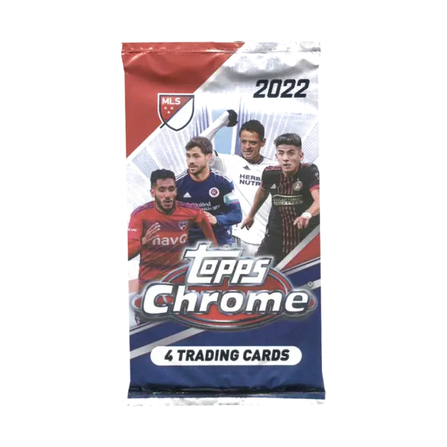 2022 Topps Mls Chrome Soccer Hobby Pack