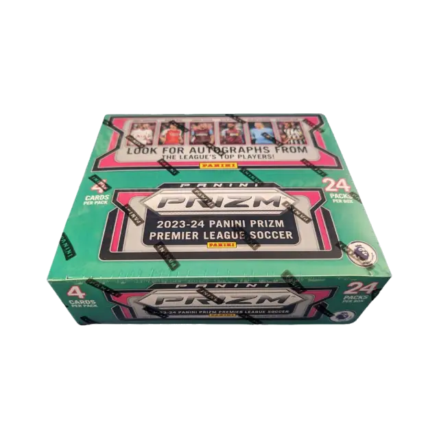 2023/24 Panini Prizm Premier League Epl Soccer Per Turkos Retail Box