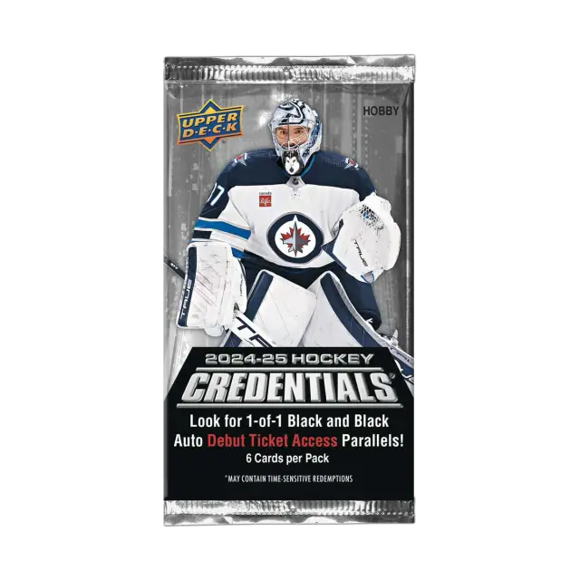 2024/25 Upper Deck Credentials Hobby Pack