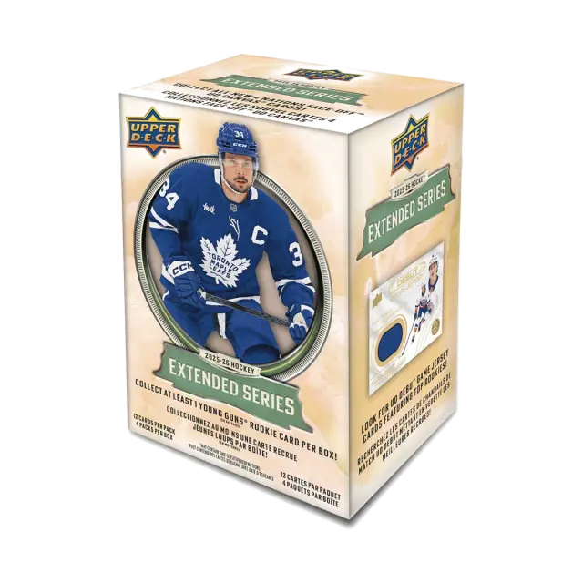 2025/26 Upper Deck Extended Series Blaster Box