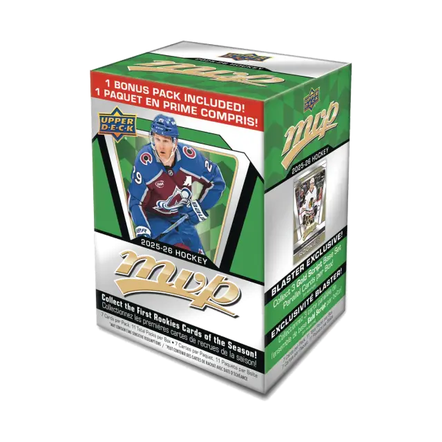 2025/26 Upper Deck Mvp Blaster Box