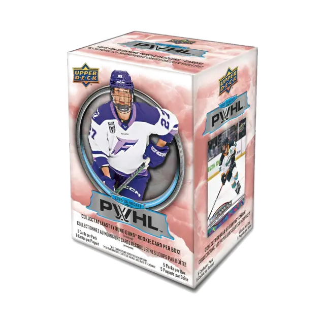 2025/26 Upper Deck Pwhl Professional Women's Hockey League Blaster Box