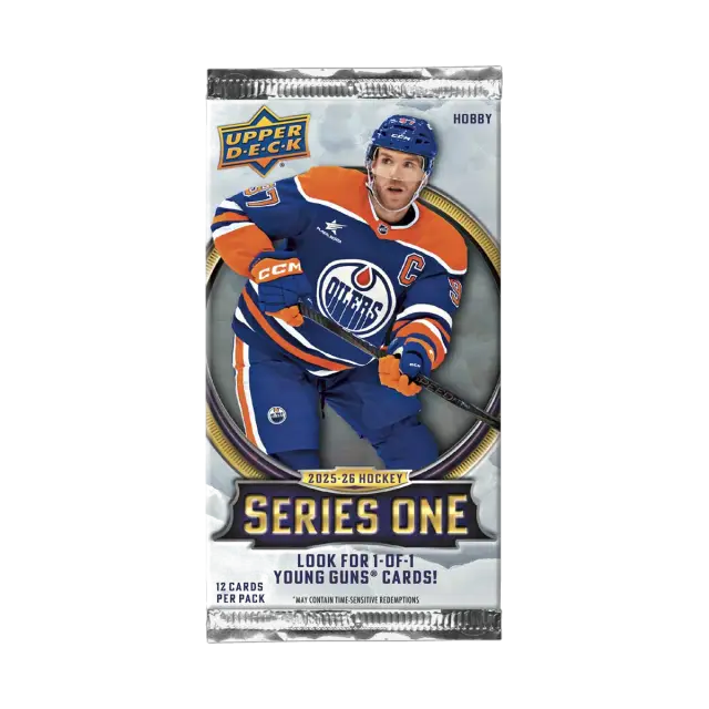 2025/26 Upper Deck Series 1 Hobby Pack