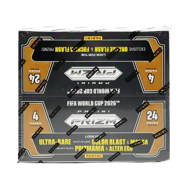 2026 Panini Prizm World Cup Retail Box