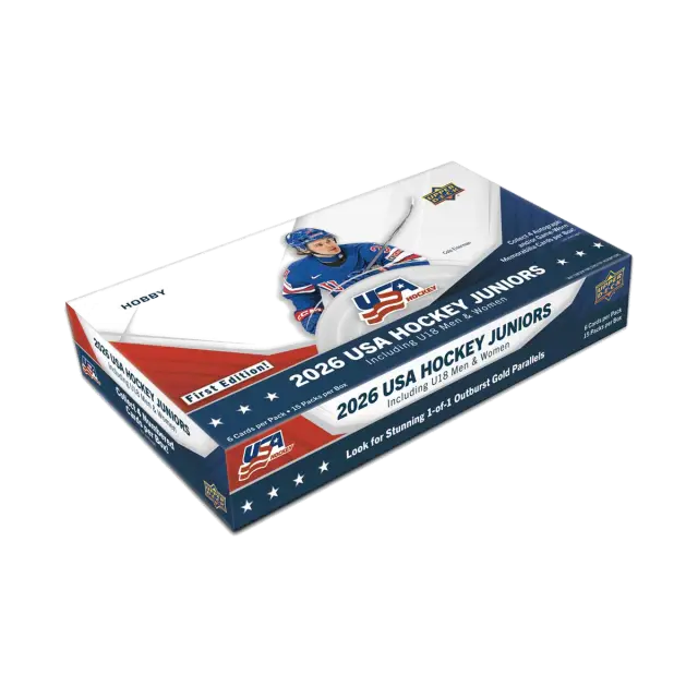 2026 Upper Deck Team Usa Juniors Inaugural Edition Hobby Box