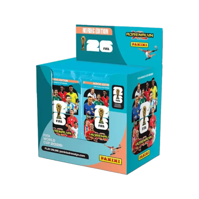 Panini FIFA World Cup 2026 Adrenalyn XL Nordic Edition Booster Box