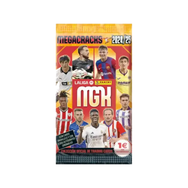Panini La Liga Megacracks 24 25 Booster Pack