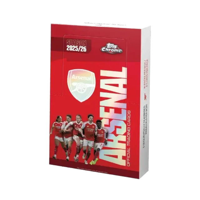Topps 2025 2026 Chrome Arsenal Eng Booster Box