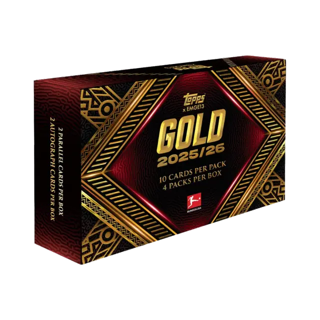 Topps 2026 Bundesliga Gold Eng Booster Box