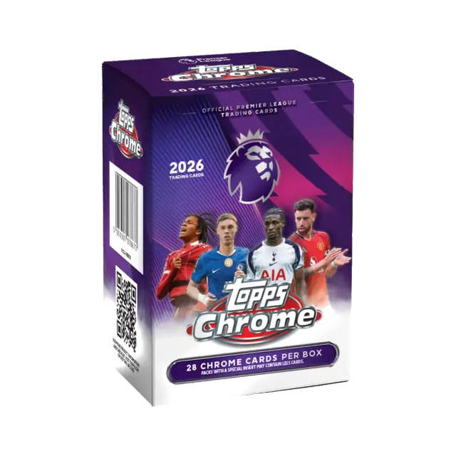 Topps 2026 Chrome Premier League Value Eng Booster Box