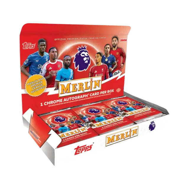Topps 2026 Merlin Premier League Eng Booster Box