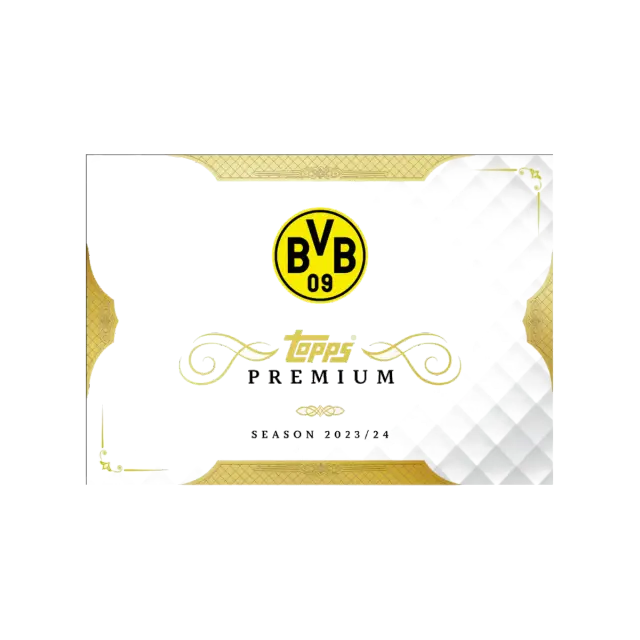 Topps Borussia Dortmund Bvb Premium 2023 24 Kort Eng Booster Box