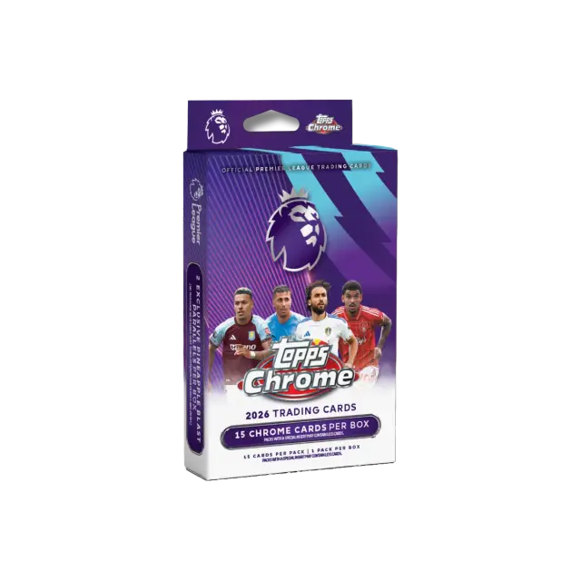Topps Chrome Premier League 25 26 Hanger Booster Pack