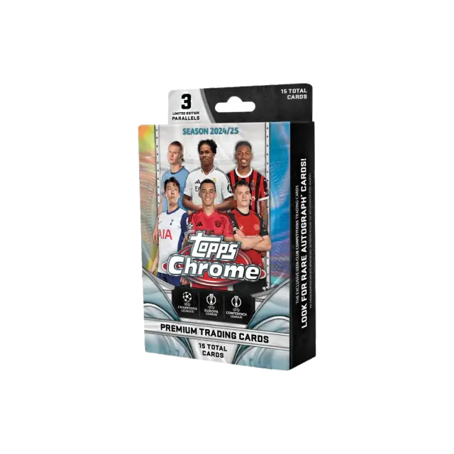 Topps Chrome Ucc 24 25 Hanger Booster Pack