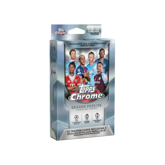 Topps Chrome Ucc 25 26 Hanger Booster Pack