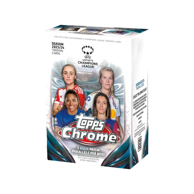 Topps Chrome Uwcl 2023 2024 Value Eng Booster Box