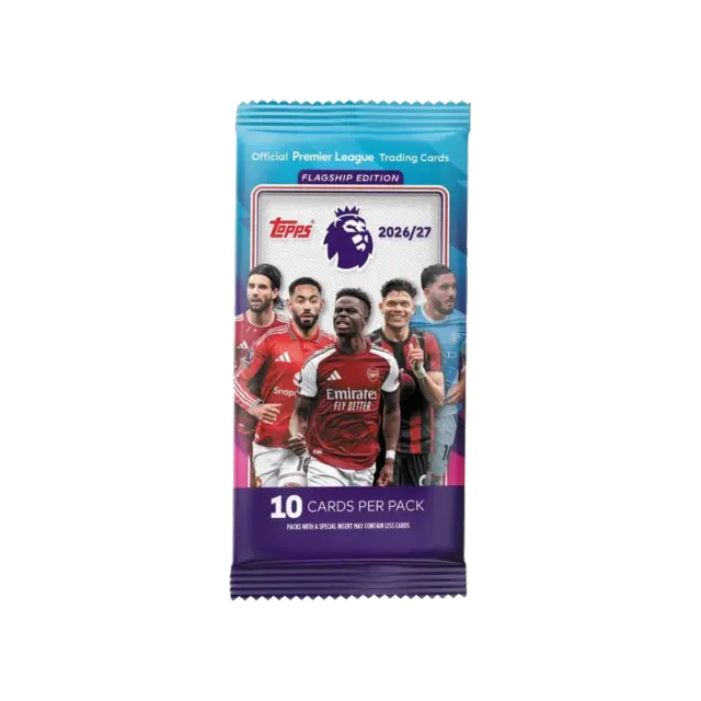 Topps Flagship Premier League 2026 27 Booster Pack
