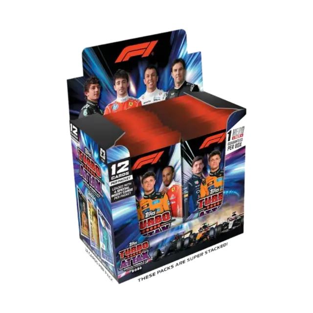 Topps Formula 1 Turbo Attax 2026 Boosters Booster Box