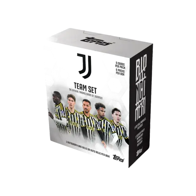 Topps Juventus Team Set 2024 2025 Eng Booster Box