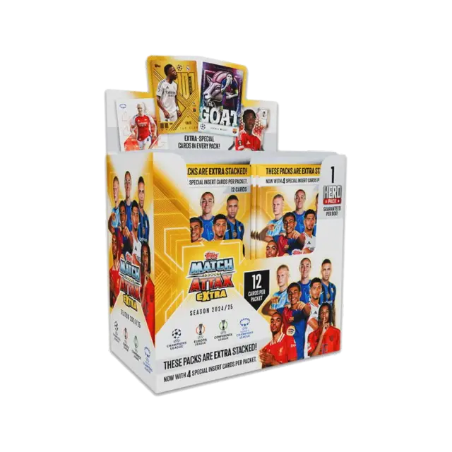 Topps Match Attax Extra 2024 2025 Eng Booster Box