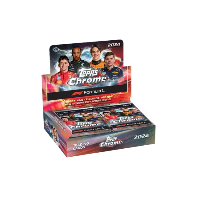 Topps Qualifying Lap 2024 Chrome Formula 1 Lite Eng Booster Box